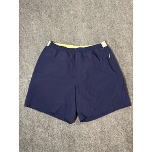 Birddogs Shorts Mens XL Navy Blue Boom Classic 7 Inch Lined Stretch Athletic